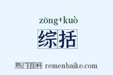 综括是什么意思的图片